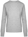 Dames Sweater Promodoro 1790 heather Grey